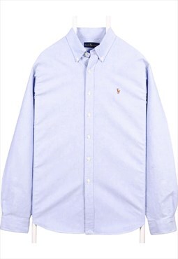 Vintage 90's Ralph Lauren Shirt small logo Button Up Long