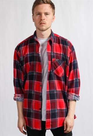 VINTAGE SKATER FLANNEL SHIRT
