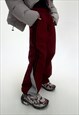WOMEN'S VINTAGE PANELED LOOSE SWEATPANTS S VOL.1