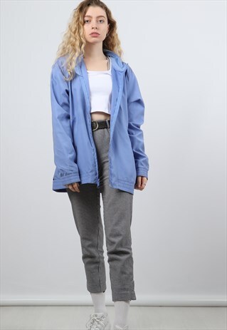 VINTAGE ADIDAS LARGE LILAC WINDBREAKER JACKET