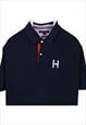 VINTAGE 90'S TOMMY HILFIGER POLO SHIRT BUTTON UP SMALL LOGO