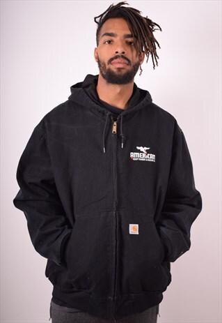 CARHARTT MENS VINTAGE JACKET XXL BLACK 90S