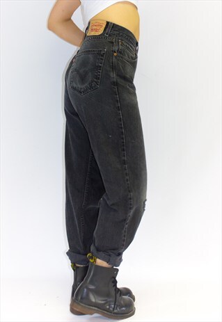 VINTAGE HIGH WAIST LEVI'S GUY FIT JEANS