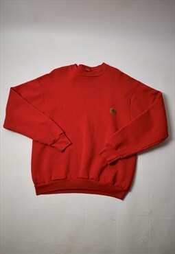 Vintage 90s Carhartt Red Sweatshirt