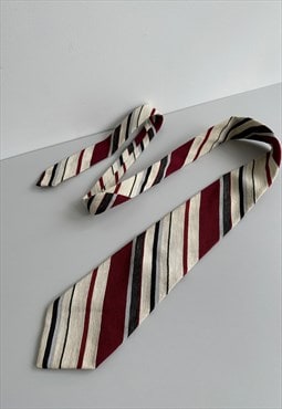 Vintage Christian Dior Monsieur Stripped Tie