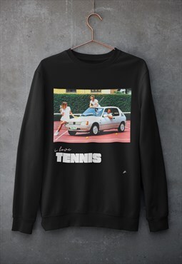 i love tennis england Sweatshirt sweater women 90s