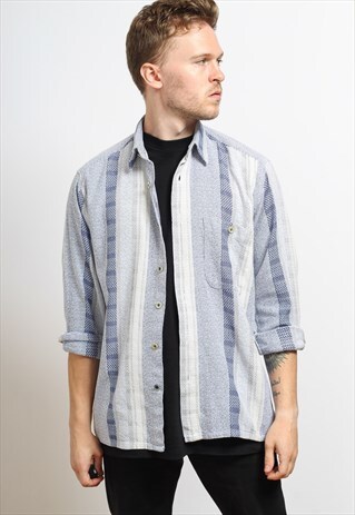 VINTAGE AZTEC SHIRT 90S