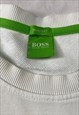 HUGO BOSS VINTAGE MEN'S WHITE SWEATSHIRT