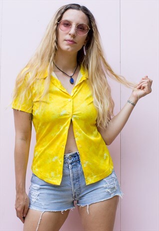VINTAGE 90'S DAISY PRINT SHIRT