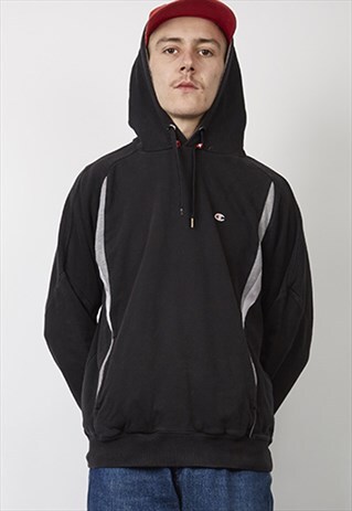 VINTAGE 90'S CHAMPION MONOCHROME HOODIE