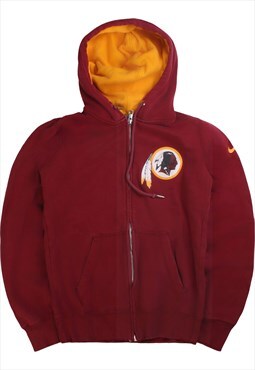 Vintage  Nike Hoodie Washington Redskins Full Zip Up