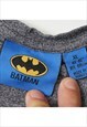 RETRO BATMAN GRAPHIC GREY TSHIRT WOMENS