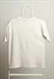 VINTAGE BAPE BABY MILO CREWNECK LOGO T-SHIRT WHITE