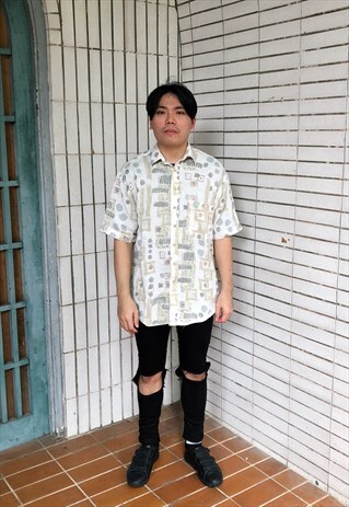 PREMIUM VINTAGE SHORT SLEEVE SHIRT HIGHER306