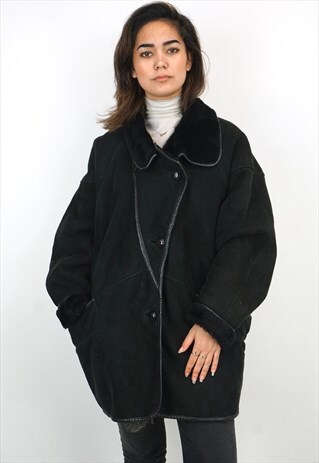VINTAGE 90'S SHERLING COAT