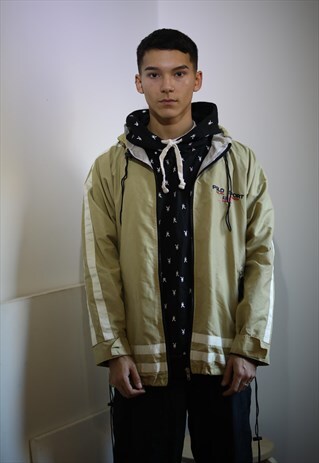 VINTAGE POLO RALPH LAUREN HOODY JACKET