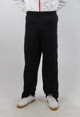 VINTAGE NIKE 90S BUTTON OFF TRACKSUIT BOTTOMS