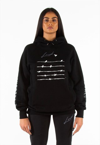 LOUD BIRDS ON WIRE HOODIE