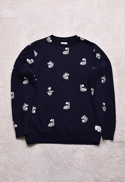 Vans x Disney Cheshire Cat Black Print Sweater