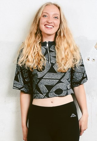 VINTAGE 80S CROP TOP T-SHIRT