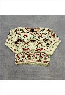 Vintage knitted jumper Women's M