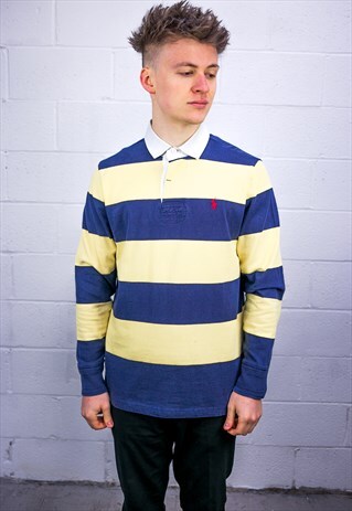 VINTAGE RALPH LAUREN RUGBY POLO SHIRT