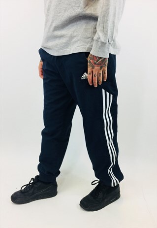 Adidas Classic 3 Stripe 90s Tracksuit Bottoms | Old But Gold Vintage ...