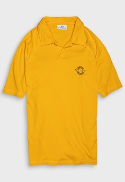 Mustard yellow Sergio Tacchini polo shirt