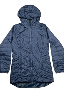 The North Face Vintage Ladies Navy Reversible Longline Coat