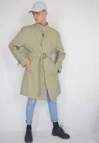 VINTAGE CREAM COLOUR CLASSIC TRENCH COAT