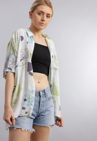 VINTAGE PATTERNED SHIRT Z391