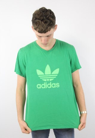 VINTAGE ADIDAS GREEN T-SHIRT