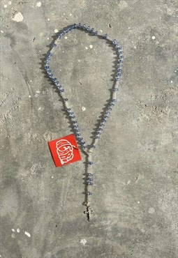 Vintage Late 90s Spanish Core Rosario With Beads
