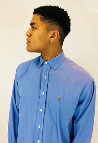 RALPH LAUREN EMBROIDERED SHIRT