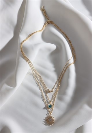 ASTER CHAIN NECKLACE