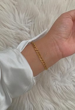 Gold Dainty Chain Bracelet