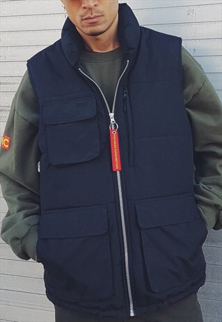 FMC PADDED UTILITY GILET BLACK