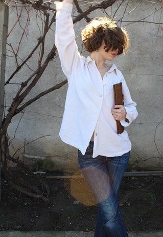 LINEN AND COTTON SHIRT