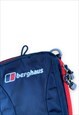BERGHAUS VINTAGE 90 BELT BAG WITH ZIP COMPARTMENT NAVY BLUE 