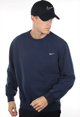 VINTAGE NIKE SMALL LOGO SWEATSHIRT JUMPER