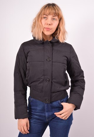 VINTAGE SERGIO TACCHINI PADDED JACKET BLACK