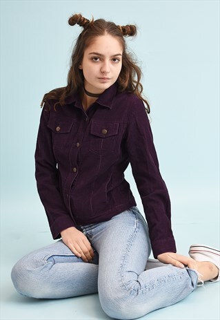 Y2K CORDUROY TEEN SHIRT TOP