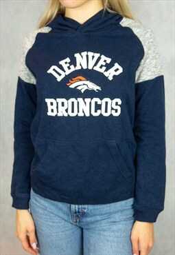 Vintage Denver Broncos Hoodie NFL USA
