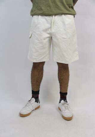 VINTAGE VALENTINO 90'S CREAM SHORTS