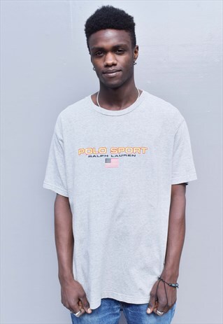 VINTAGE 90S RALPH LAUREN POLO SPORT OVER SIZED T-SHIRT