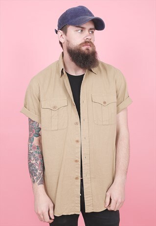 VINTAGE POLO RALPH LAUREN SHIRT /R8061