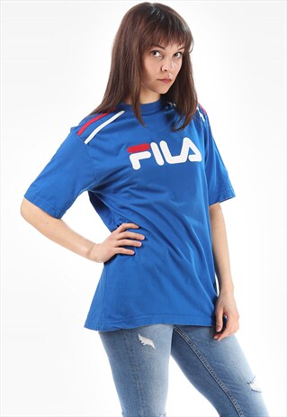 FILA SPELL OUT LOGO FILA T SHIRT
