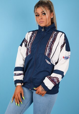 VINTAGE SHELL JACKET IN MULTI NJ657