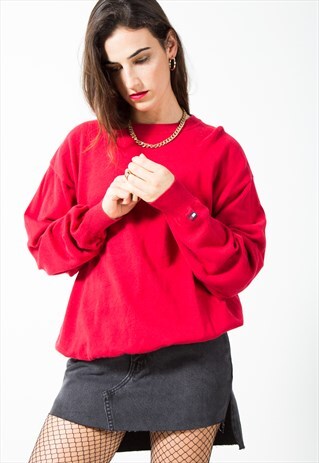 VINTAGE TOMMY HILFIGER KNIT JUMPER / S597