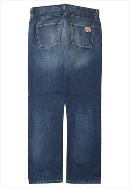 Vintage Napapijri Slim Blue Jeans Womens